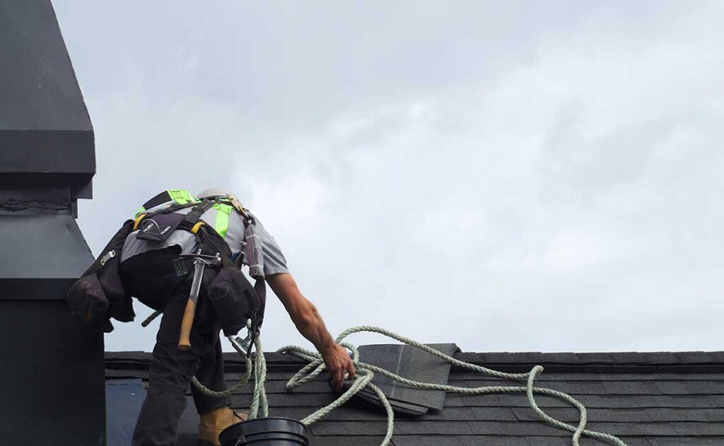 Roofing photo from Adobe Stock